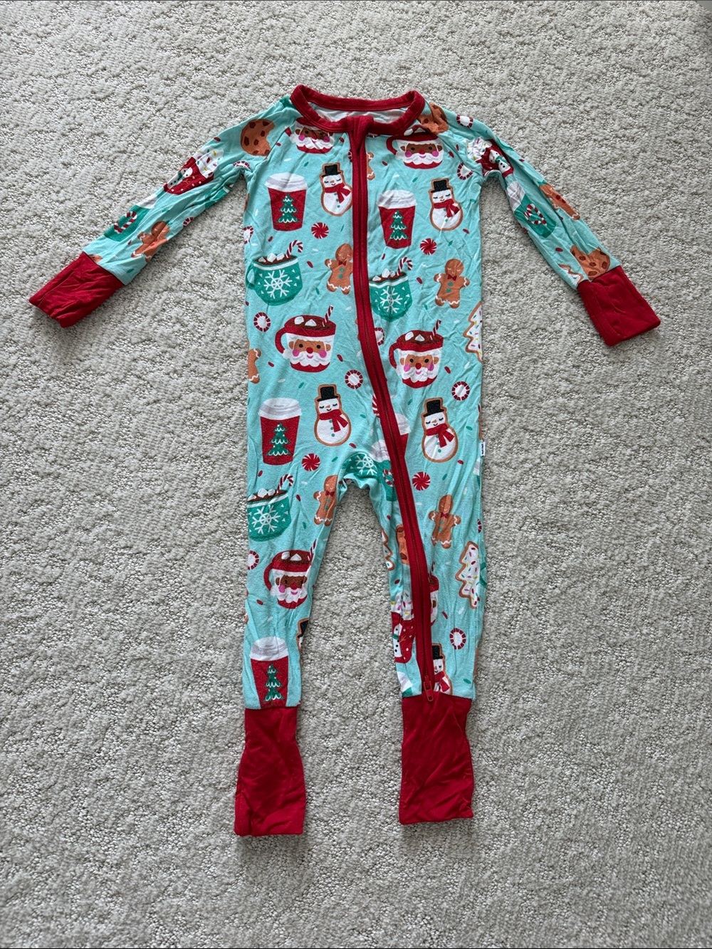 Little Sleepies Peppermint Mocha Zippy